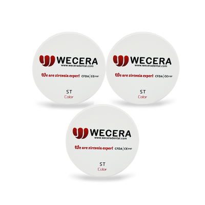 C2 98*22mm Bioceramics Zirconia Oxide Ceramic Super Translucent For Dentistry