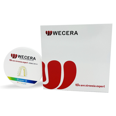Ultra Dense Pre Shaded Zirconia Blocks Perfect for High Bending Strength Crowns