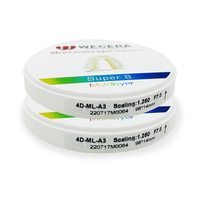 Disc Multi Layer Oxide Disc Indication Crown And Bridge Designed To Meet Demands Of Modern Dental Restoration Techniques