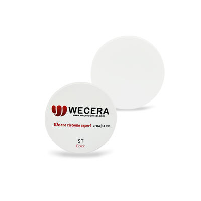 Produits dentaires en céramique de laboratoire du DAO FAO d'oxyde de zirconium de D2 98*12mm
